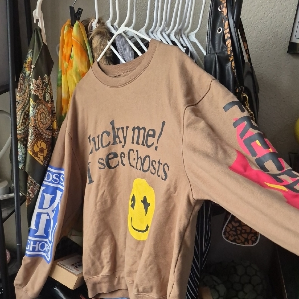Brown Graphic Sweatshirt